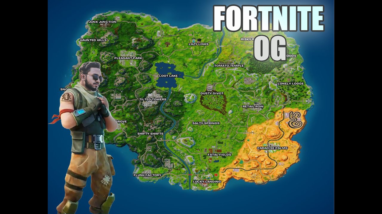 Fornite OG Map Experience...