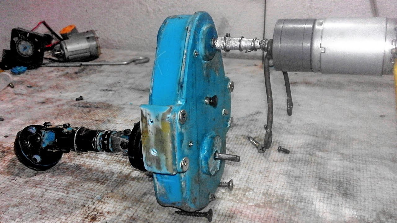 Creating a Power Box or Gear for Car Dump truck RC