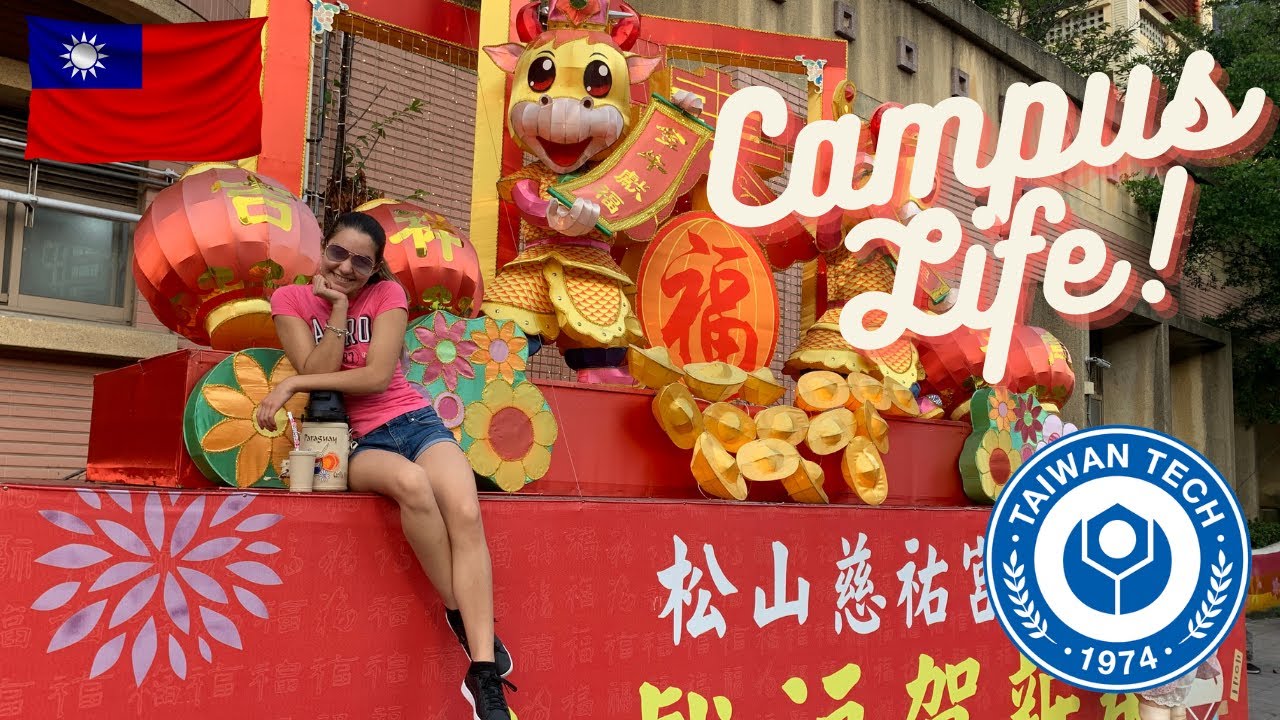 Estudiando en Taiwan Tech 臺科大  | NTUST Campus Life
