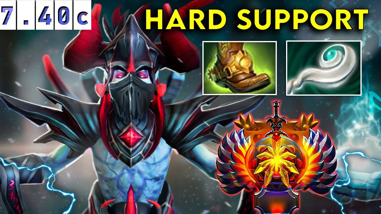Lich Immortal Hard Support - Dota 2 Patch 7.40c  Pro Pub Gameplay