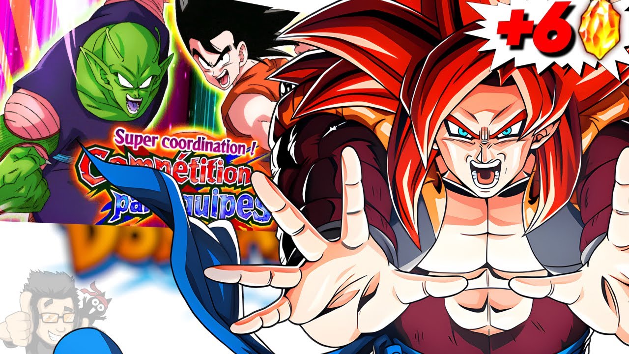 Le boss Gogeta SSJ4 est craqué ! Compétition Par Équipe Niveau 5 et 6 ! DOKKAN BATTLE