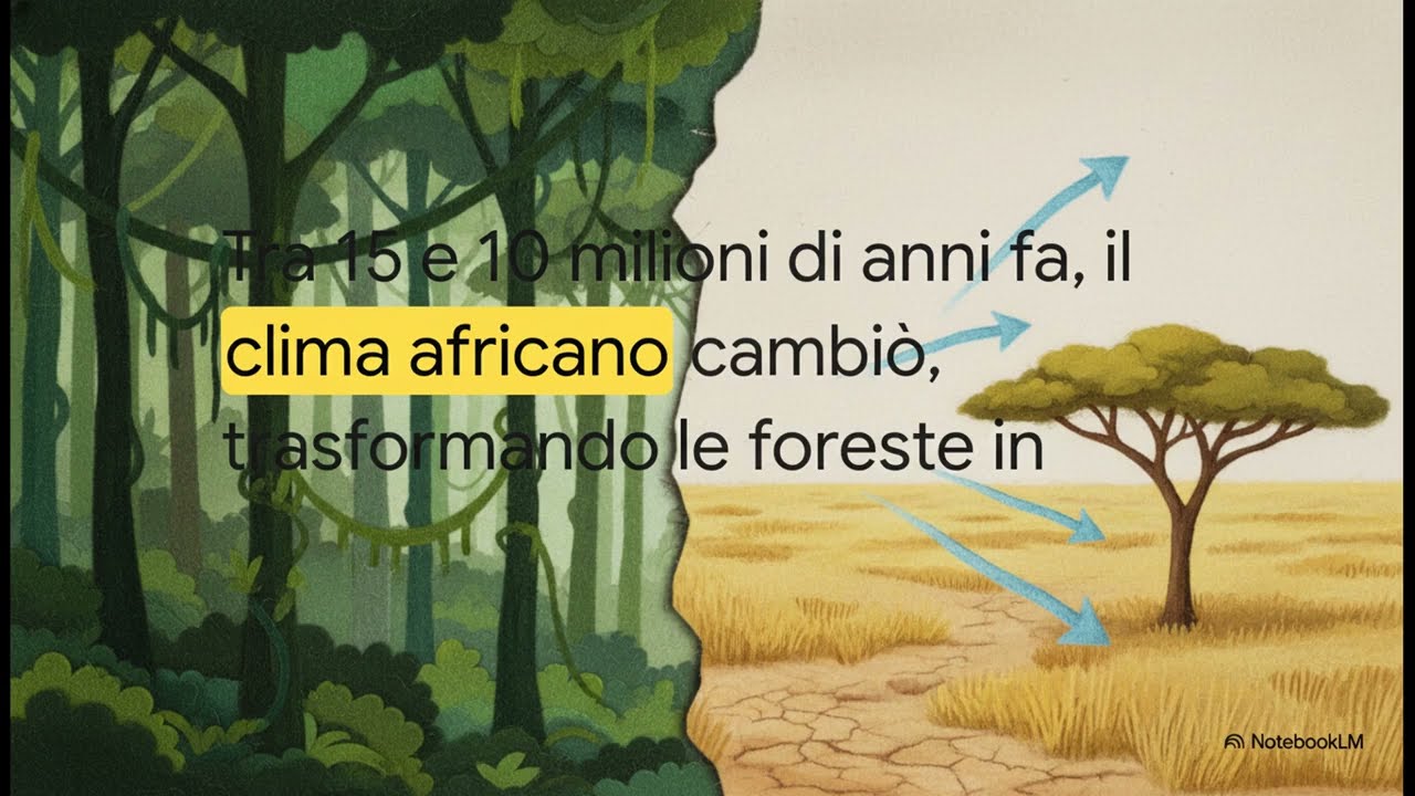 59. La Storia dell'Evoluzione Umana: Dai Primati all'Homo Sapiens