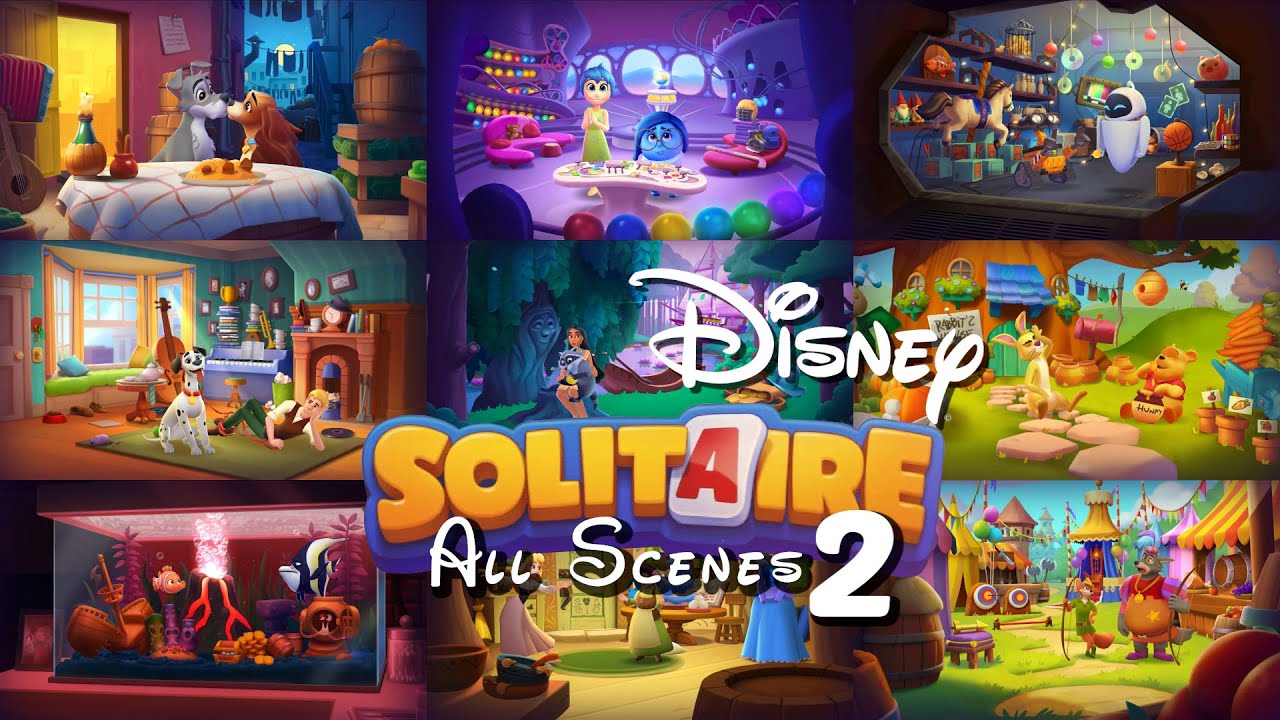DISNEY SOLITAIRE | FULL GAME #2 | GAMEPLAY WALKTHROUGH
