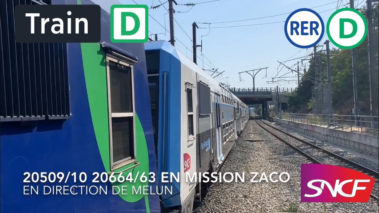 ( RER D ) Présentation du Z20500 Île-de-France - Mobilités IDFM