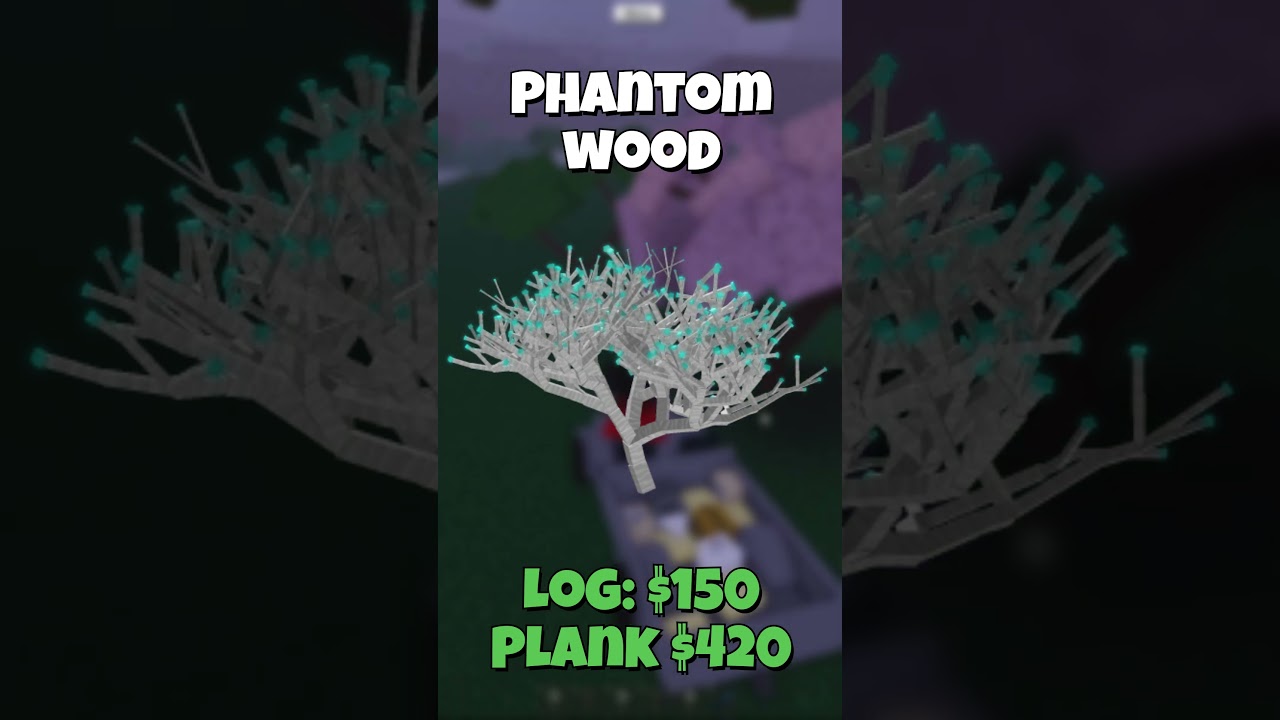 🌲TOP 5 RAREST TREES IN LUMBER TYCOON 2!🌲 #roblox