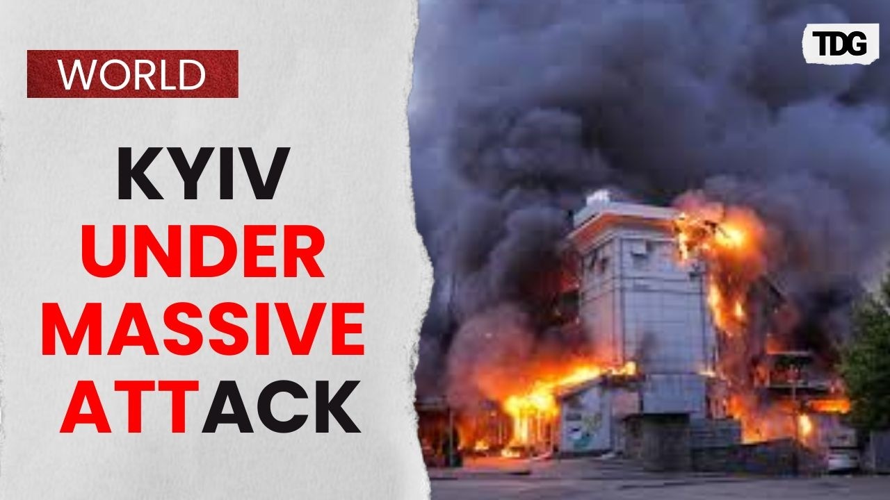 Massive Russian Overnight Missile And Drone Attack Devastates Kyiv