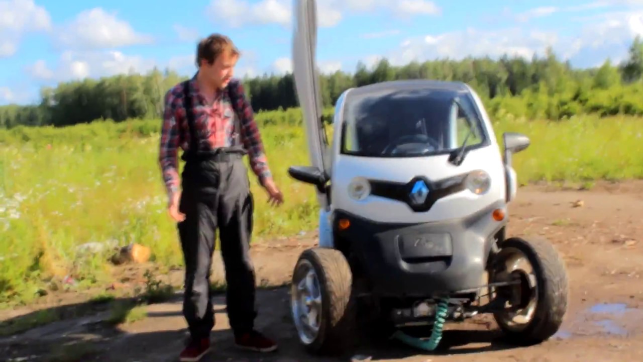 Обзор электромобиль Renault TWIZY Тюнинг Elia