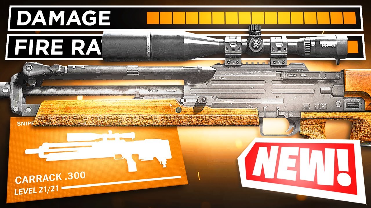 *FASTEST ONE SHOT* CARRACK .300 SNIPER RIFLE in MW2 Season 5! (Best .300 Carrack Class Setup)