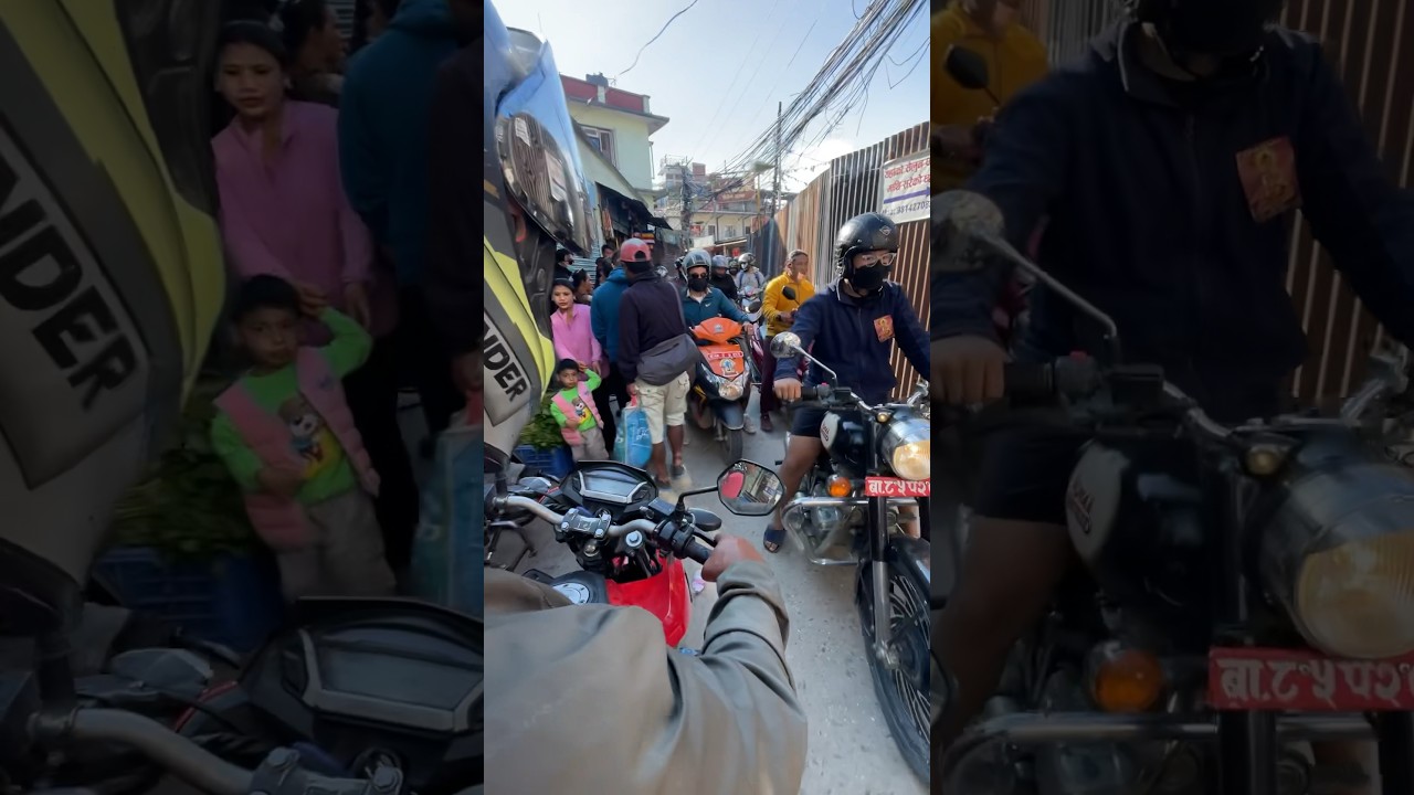 Мощные пробки в Непале #непал #катманду #nepal #nepalisong #traffic #путешествие #путешествия #азия
