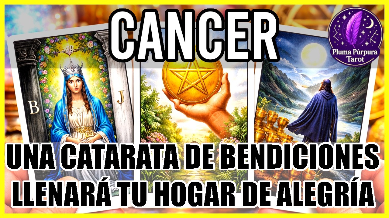 Cancer ☘️ Tu Hogar Será Bendecido Con Tremendo Milagro! Está Llamada Te hará Feliz! ☘️ #Cancer