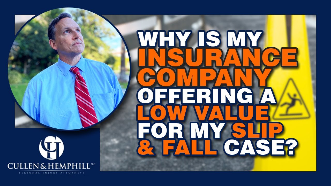 Why Such A Low Offer On Your Florida Slip and Fall Case?