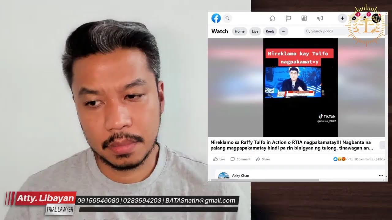 BAD NEWS SA TULFO BRAND OF JUSTICE