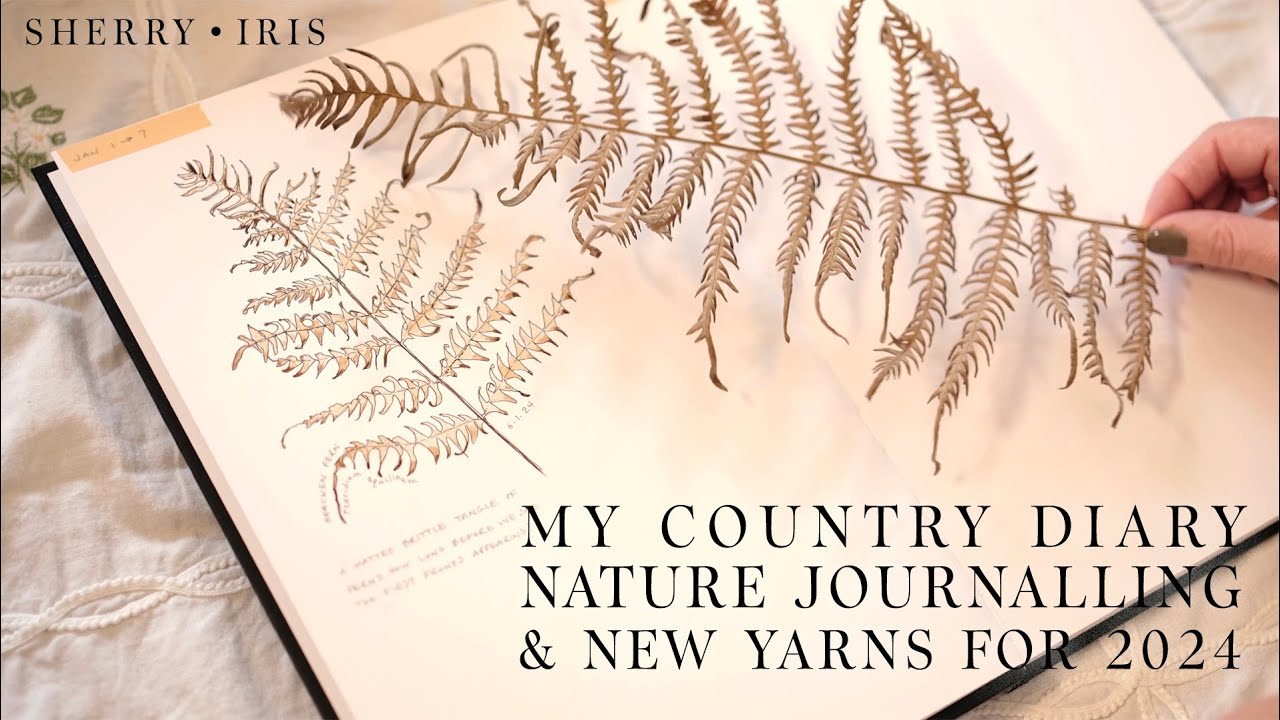Slow Stitching, Nature Journaling & New Yarns for 2024... | The Stitchy Podcast | Ep57