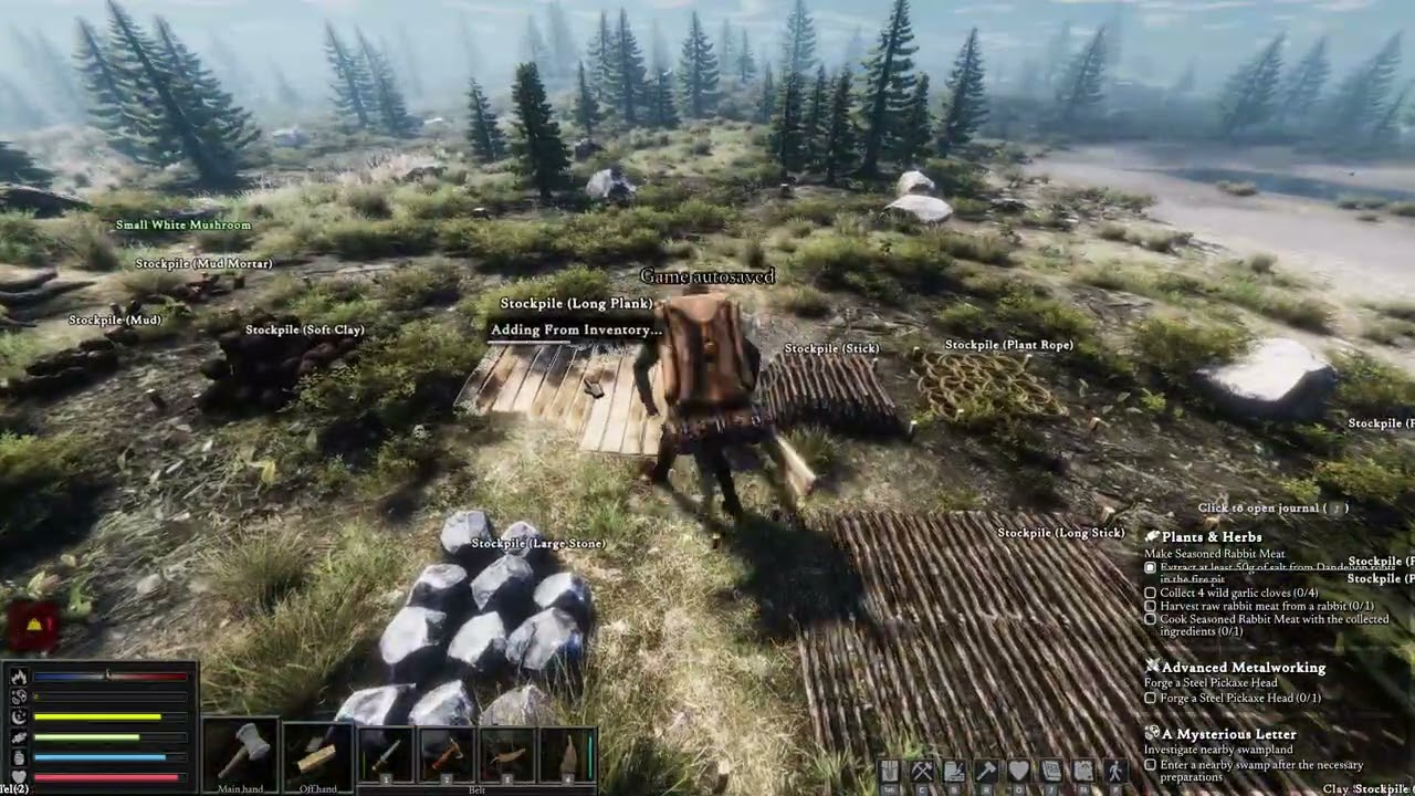 The Last Plague: Blight - crafting your hammer and pickaxe