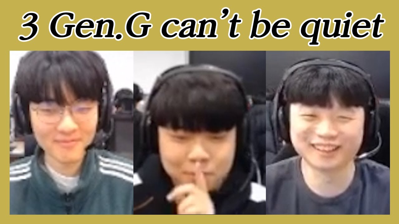 3 Gen.G can't be quiet | 젠지 라스칼 클리드 비디디