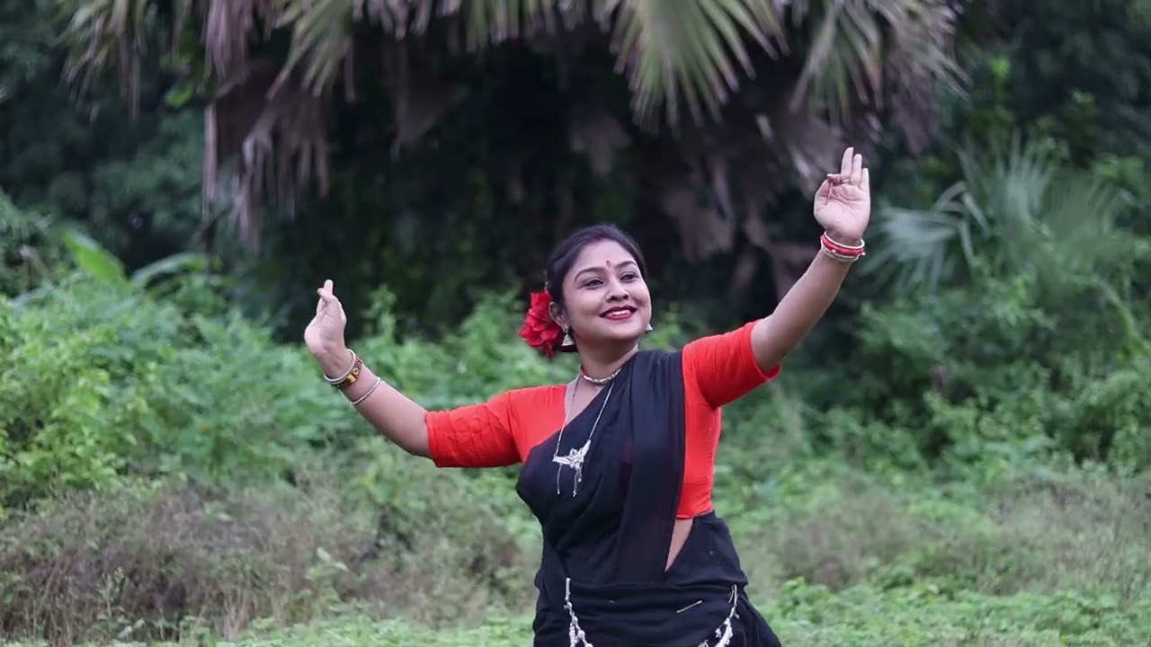 Ghum Ghum Megh Oi/ঘুম ঘুম মেঘ ওই/dance cover/Dona Chakraborty/folk song...
