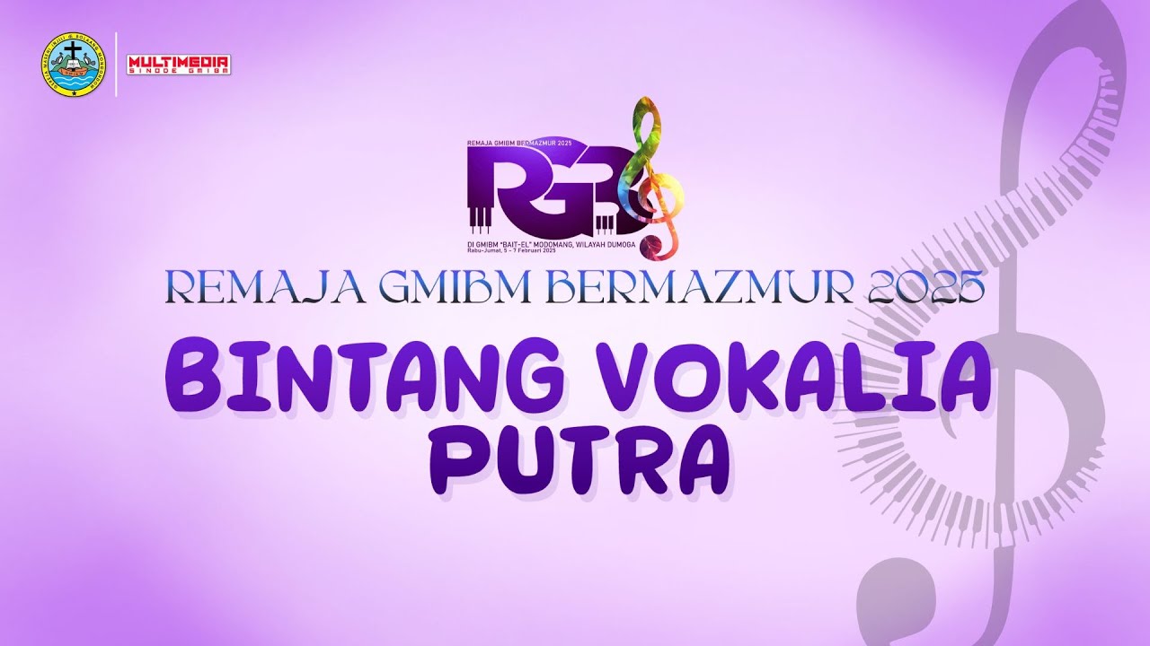 Live : BINTANG VOKALIA PUTRA | RGB 2025