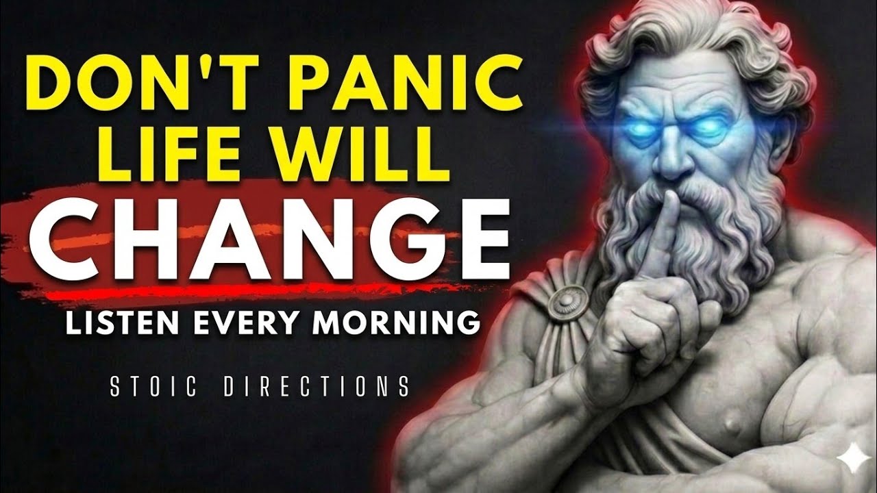 7 Stoic Rules — DON’T PANIC, LIFE WILL CHANGE | STOICWISDOM 