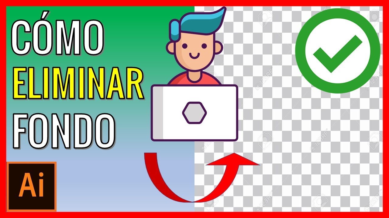 Cómo ELIMINAR FONDO De IMAGEN En ILLUSTRATOR (QUITAR FONDO) 📸✅