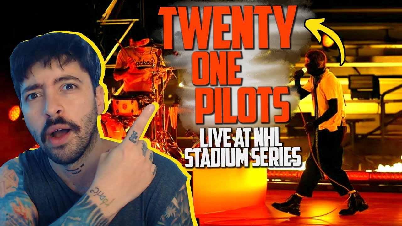 Twenty one pilots - NHL Stadium Series - Live show | REACTION | They just get better and better 🔥🌻