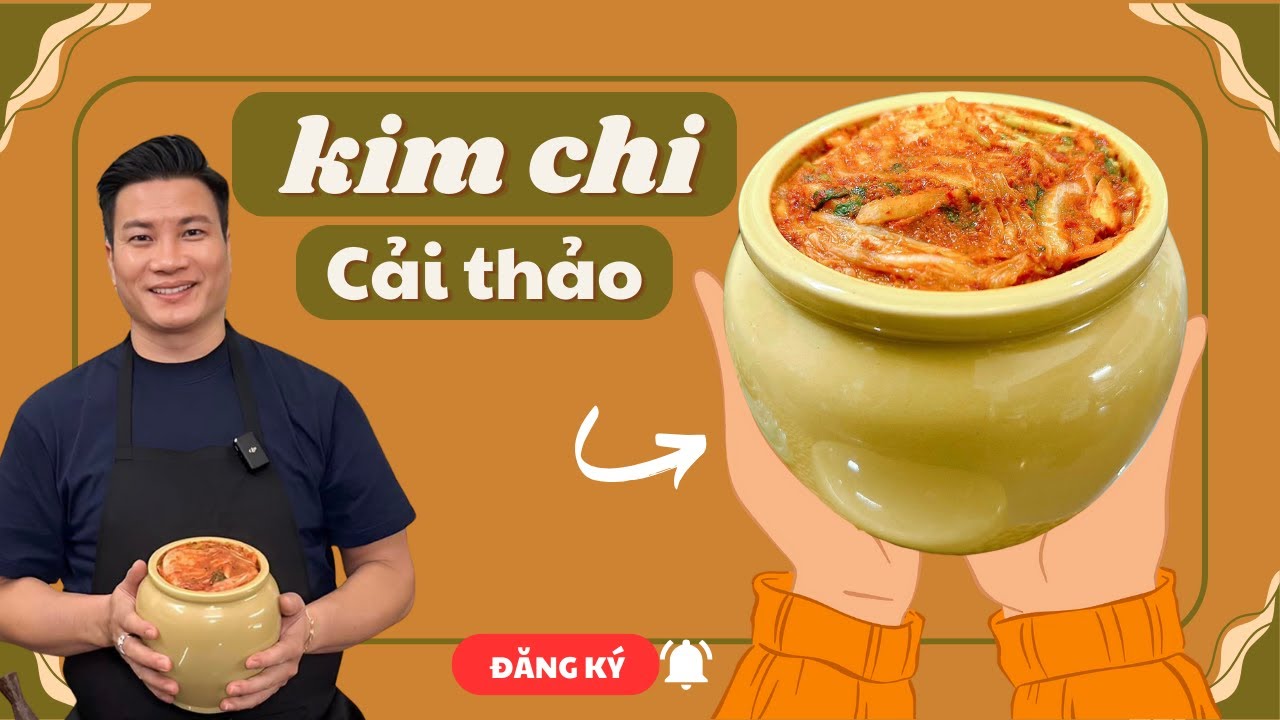 Dễ Làm ! Kim chi cải thảo CÔNG THỨC CHUẨN VỊ | Cùng Cháu Vào Bếp