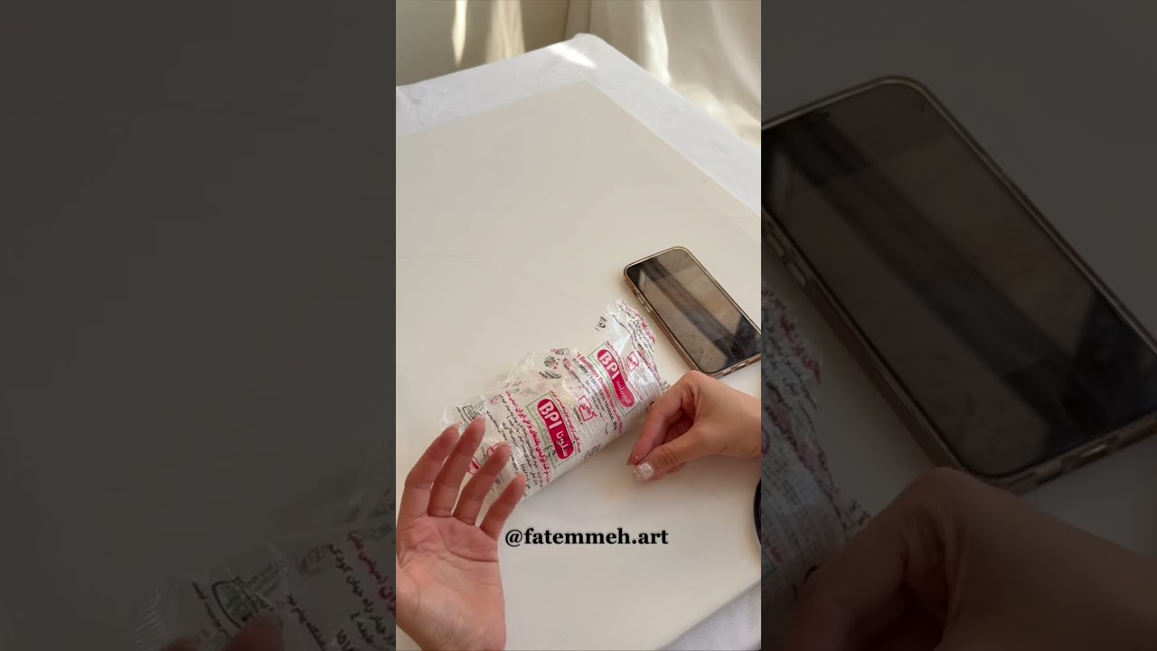 آموزش تابلو چروک برجسته-قسمت چهارم-استفاده از باند گچی