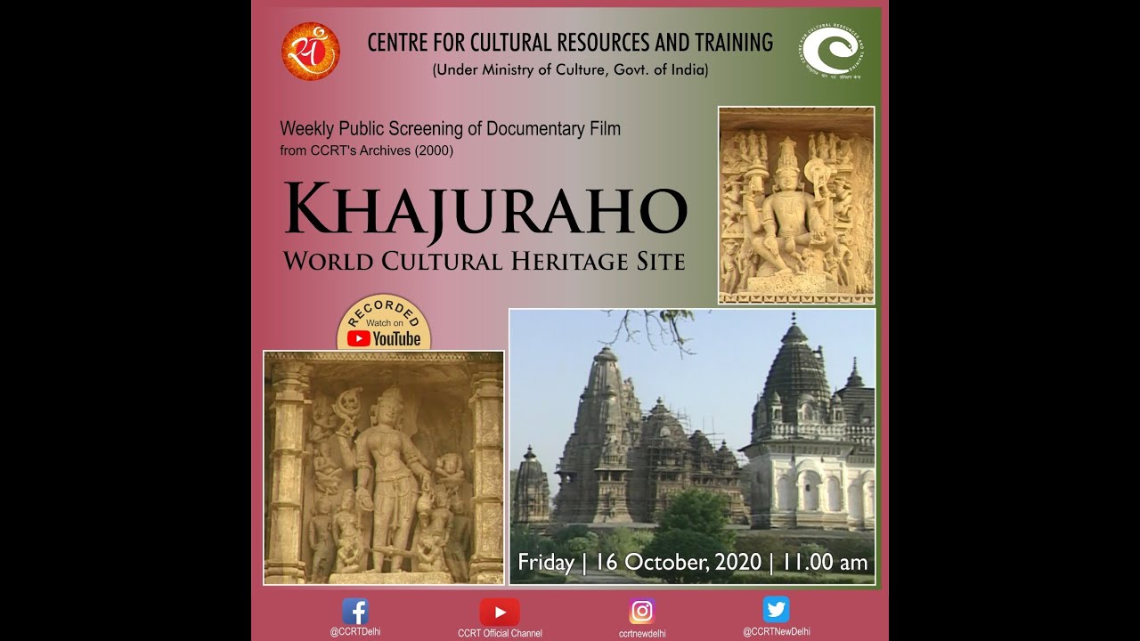 CCRT - Documentary Film #Khajuraho