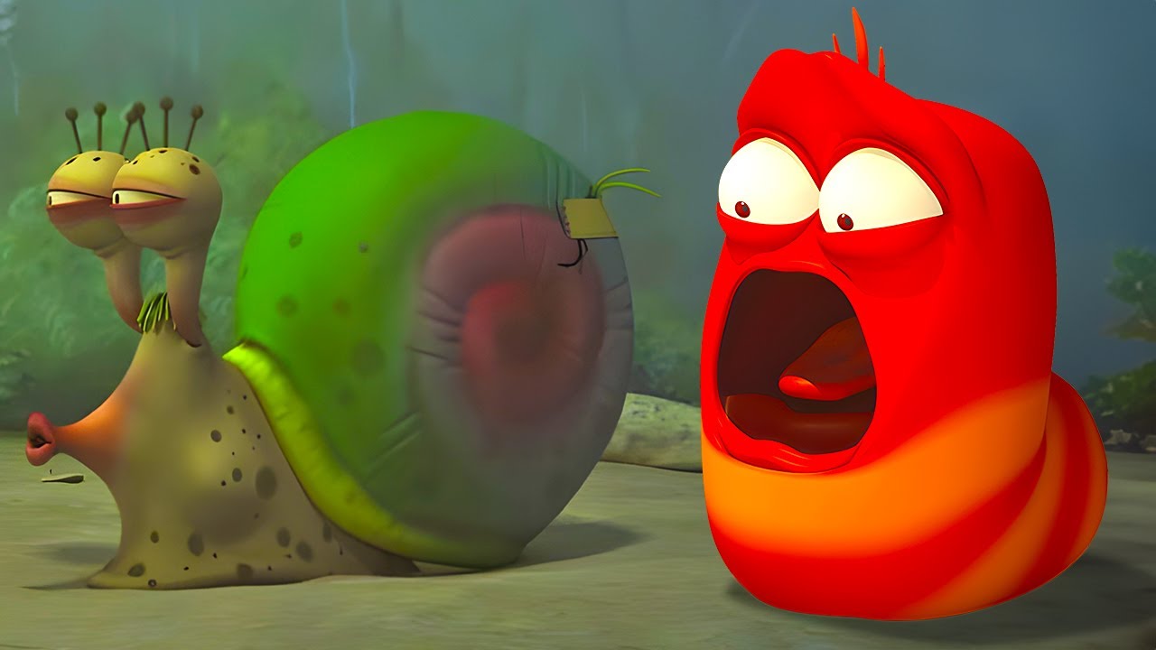 THE EVIL SNAIL! 🐌 😳 😮 | LARVA | WildBrain Kids