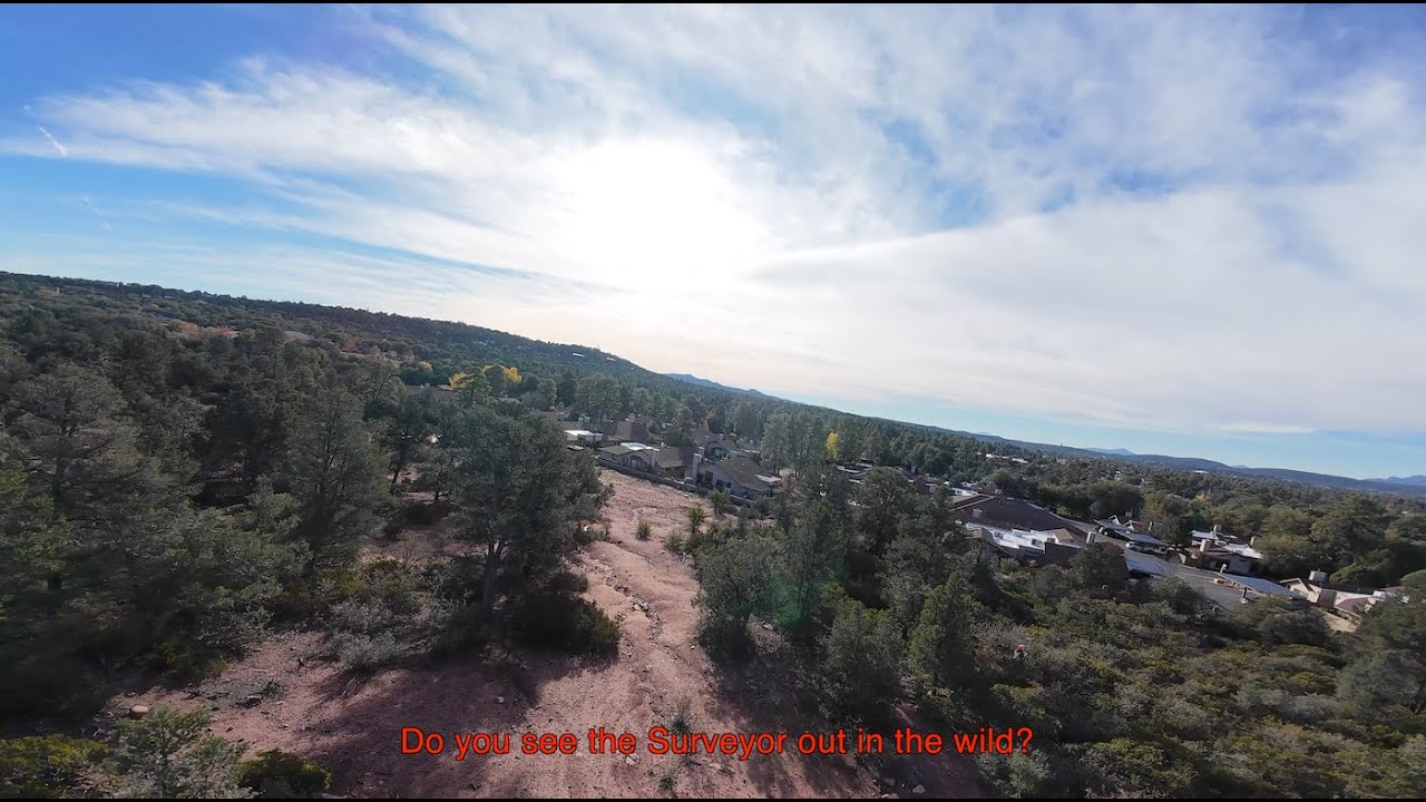 Mapping project in Payson, Arizona.