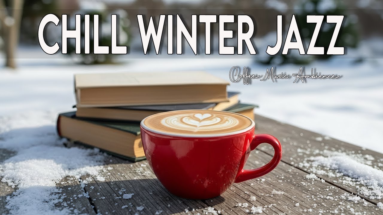 Chill Winter Jazz Music ❄️ Cozy Coffee Ambience for Steady Focus, Peaceful Mind & Silent Clarity 🎷