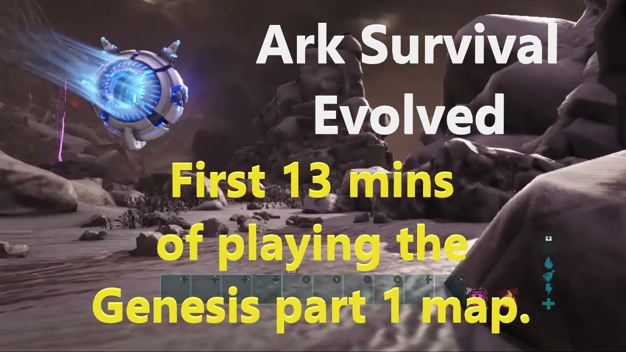 My First 13 Minutes Playing The New Ark Genesis Map