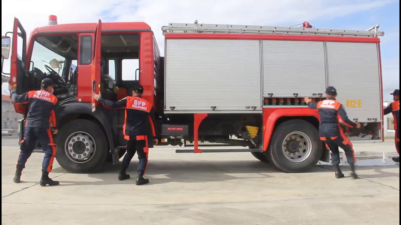 Basic Fire Fighting and Hose Rolls by Tuguegarao City Fire Station