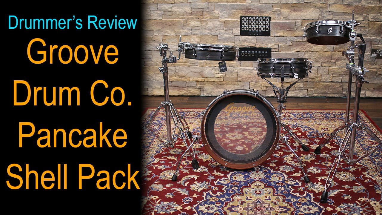 Can A Small Footprint Deliver A Big Sound?? // Groove Drum Co. Pancake Shell Pack // Full Review...