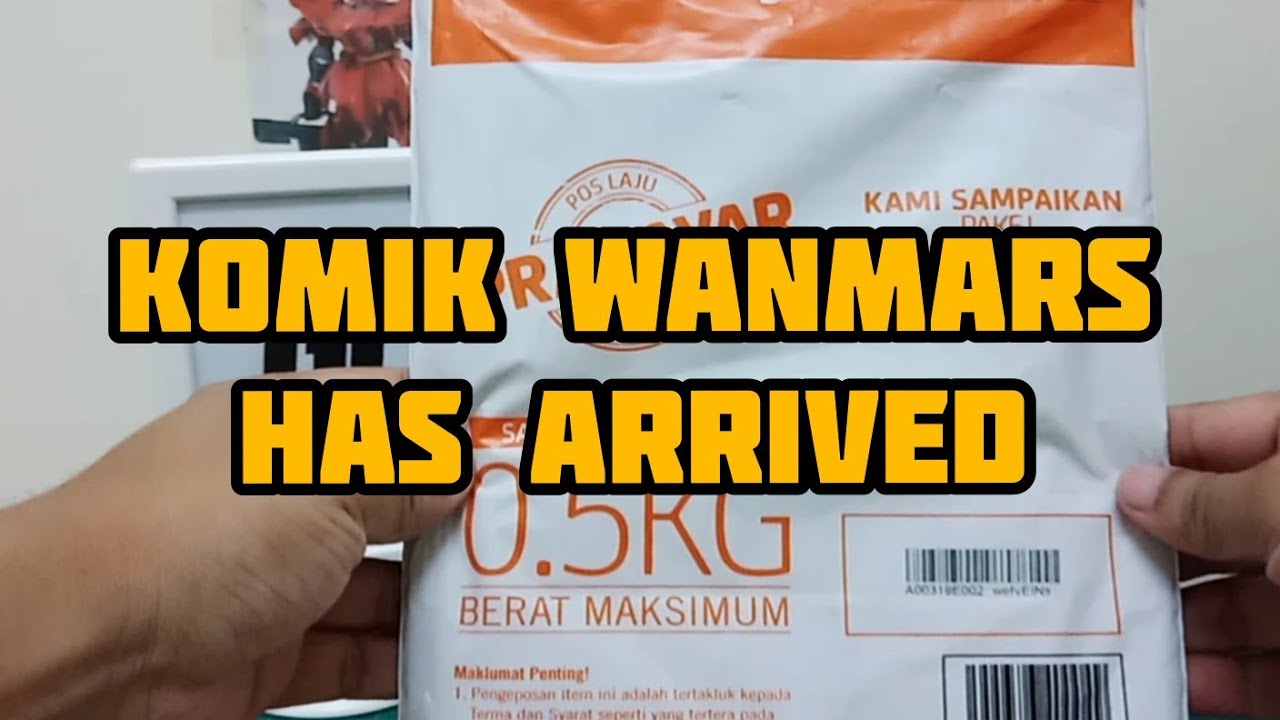 Komik Wanmars Has Arrived | Unboxing