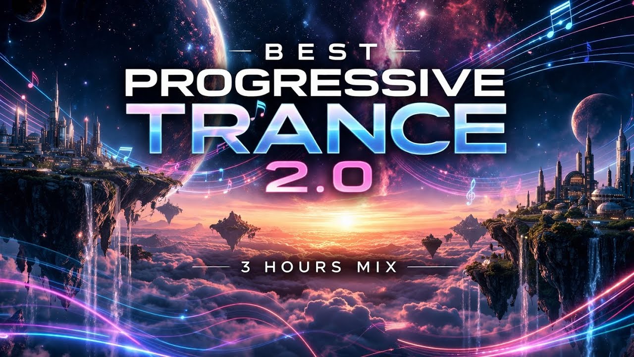 Best Progressive Trance 2.0 Mix &ndash; 3 Hours Long Set | DJ Axyron Focus music Journey