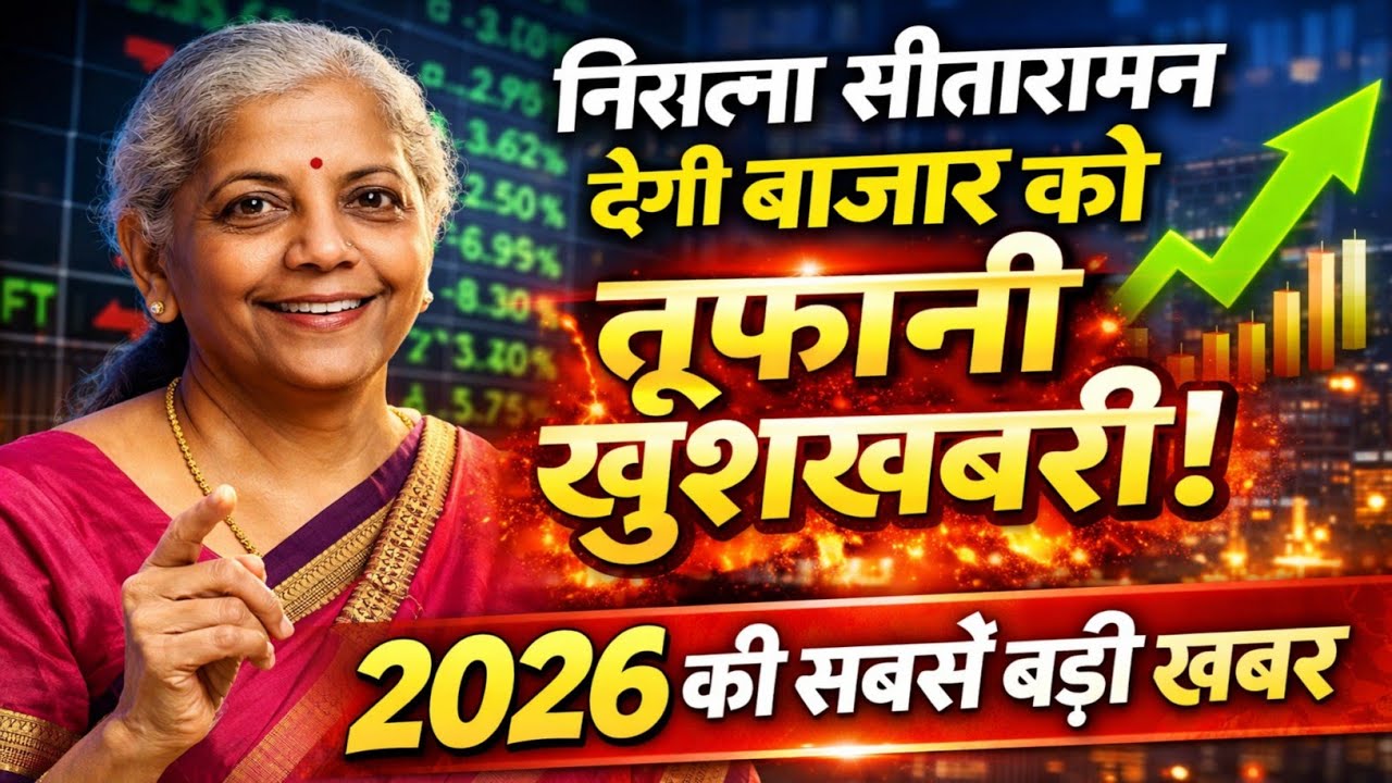 NirmalaSitharaman देगी बाजार को तूफानी खुशखबरी| 27 Tuesday 2026/Stock Market Prediction For Tomorrow