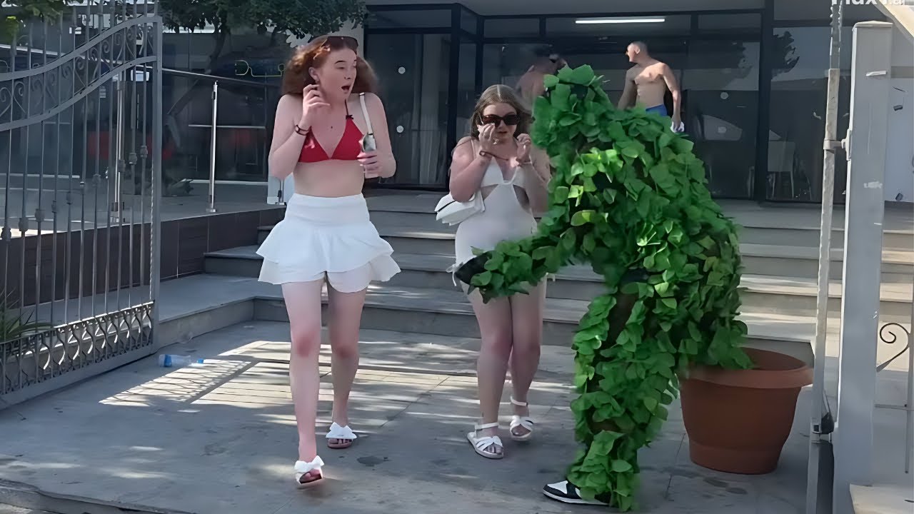 🔥 Ultimate Bushman Prank Reactions 🔥P297 #bushman #comedy #prank LoL-Bushman Prank