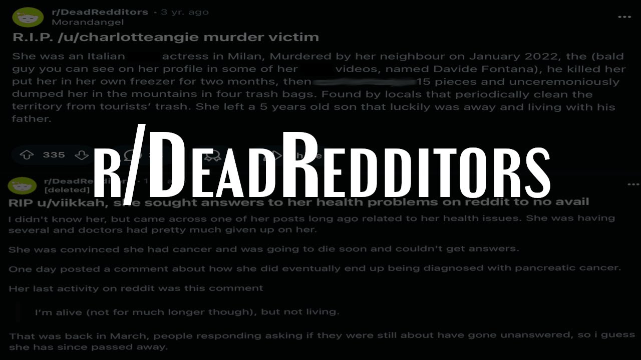 r/DeadRedditors | Тревожные и спорные разделы Reddit