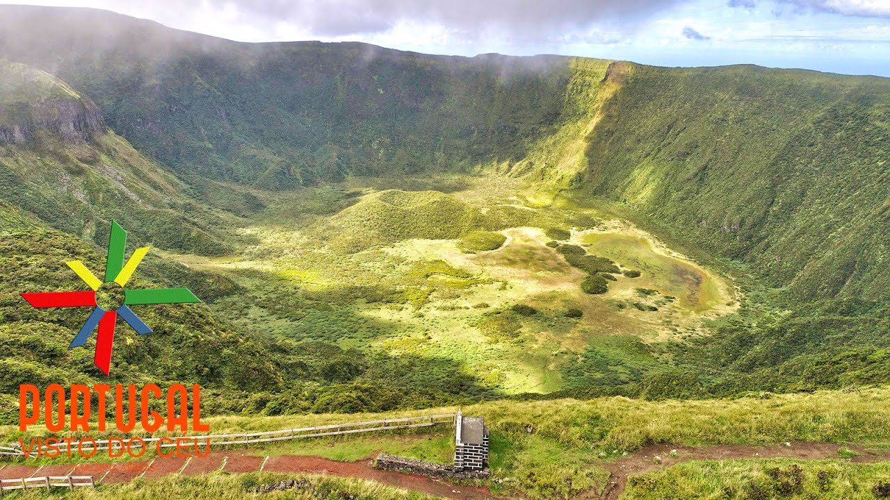 Caldeira Crater - Faial - Azores - 4K Ultra HD
