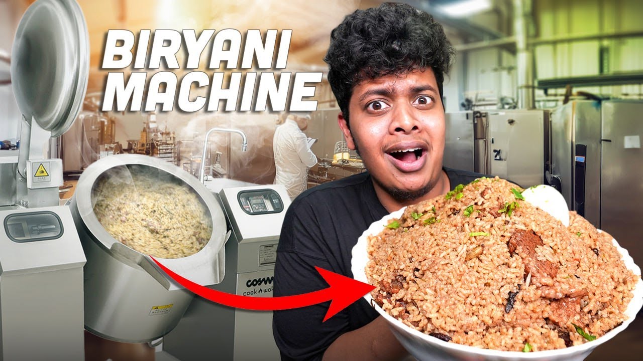 Biryani Making Machine 😱 | Mutton Biriyani 🔥- Irfan's View
