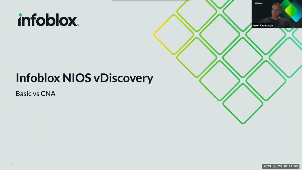 Infoblox NIOS vDiscovery, Basic vs CNA
