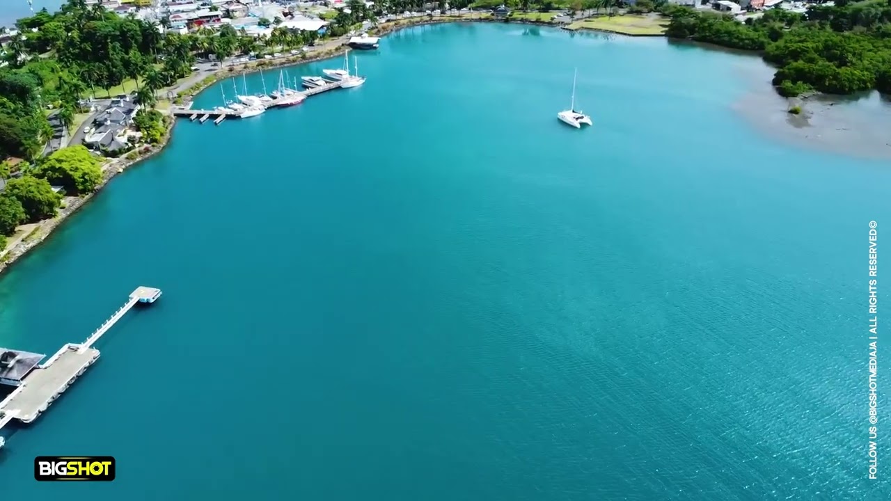 Jamaica&rsquo;s Hidden Gem from the Sky | Errol Flynn Marina