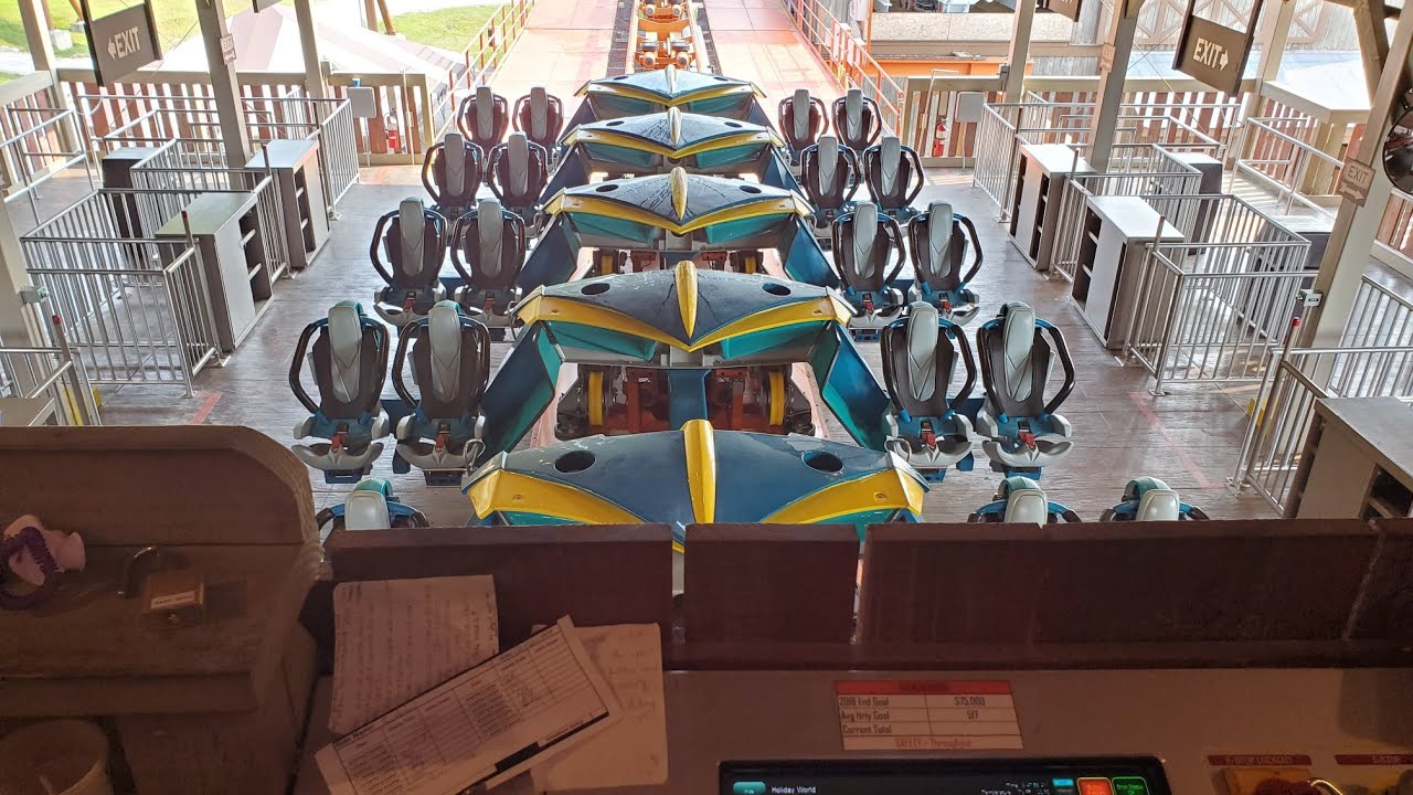 Thunderbird @ Holiday World - Behind The Scenes Tour
