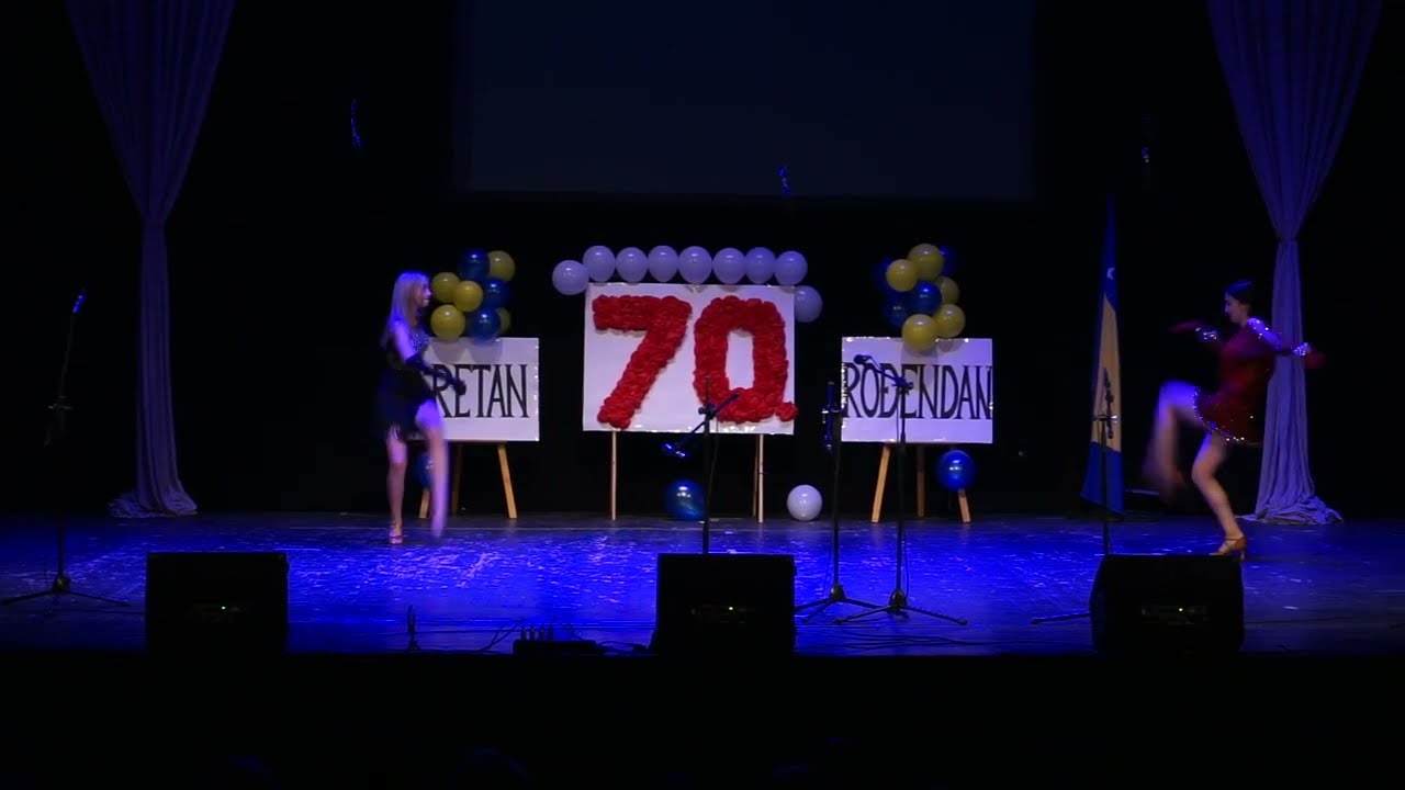 Emina i Belma  | nastup sa priredbe 70 godina SMŠTZ