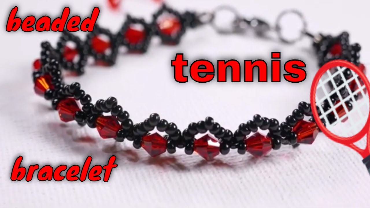 Tennis Bracelet Tutorial  🌼