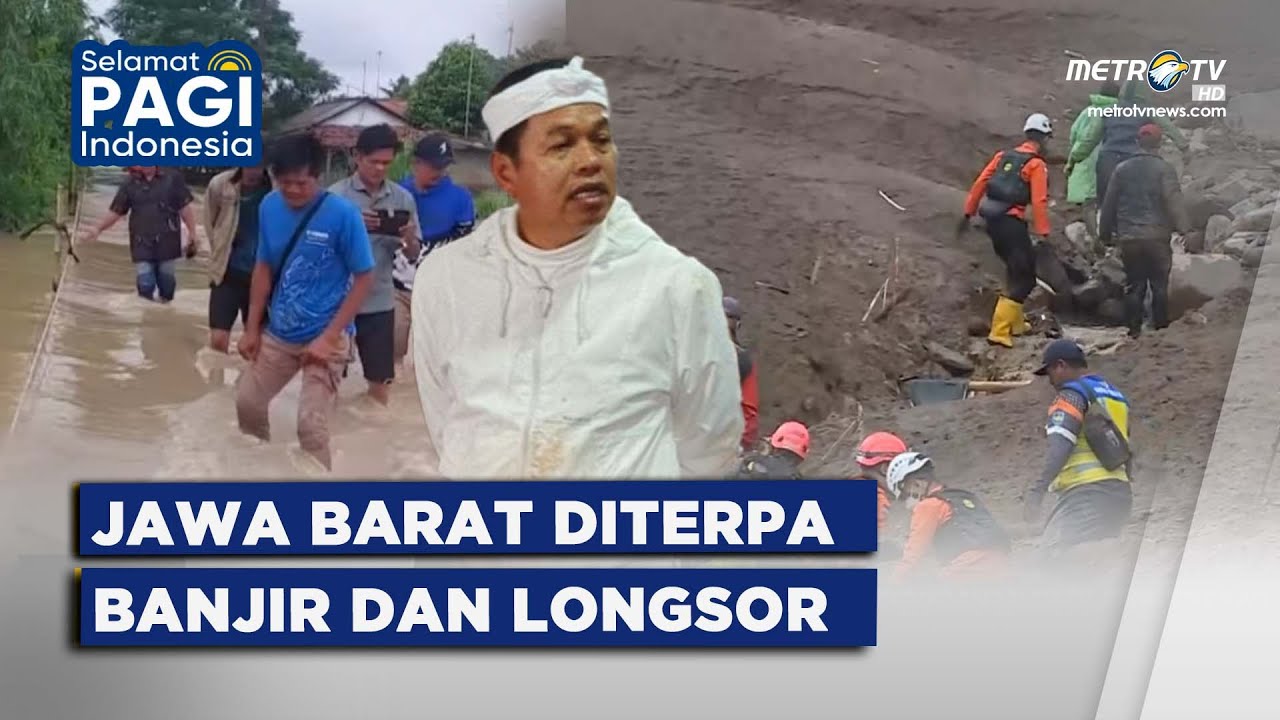 [FULL] SELAMAT PAGI INDONESIA - UPDATE! LONGSOR CISARUA DAN BANJIR KARAWANG