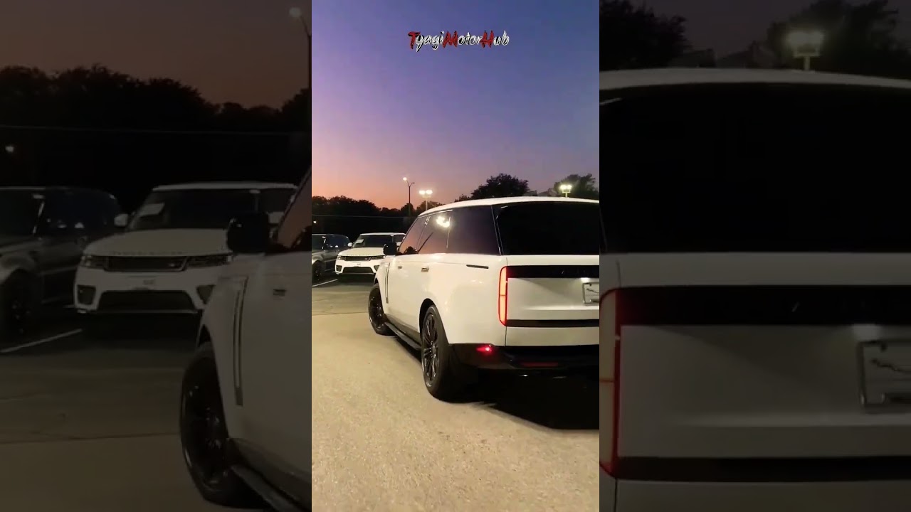 range rover luxury SUV 