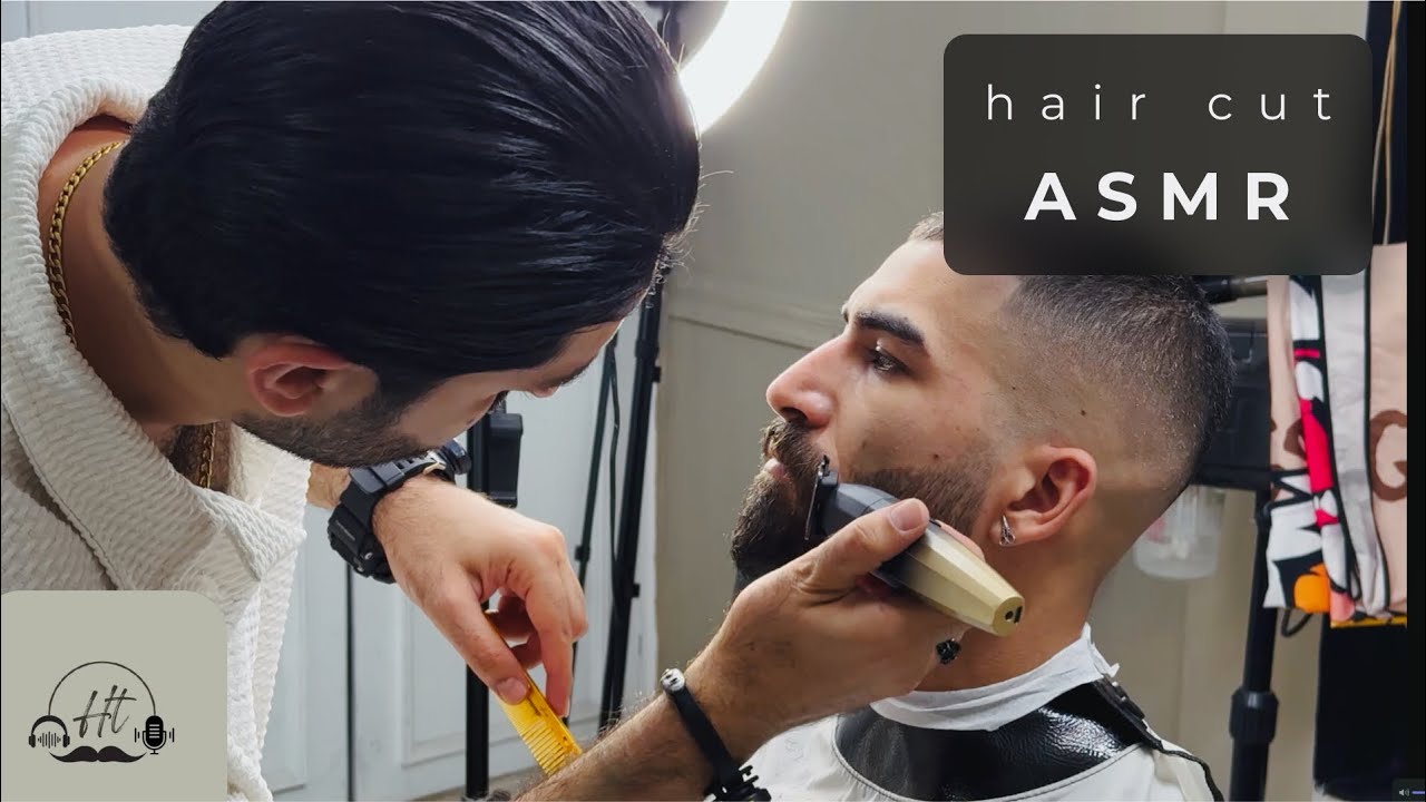 ASMR Fade Haircut ✂️ | Relaxing Barber Roleplay for Sleep & Tingles