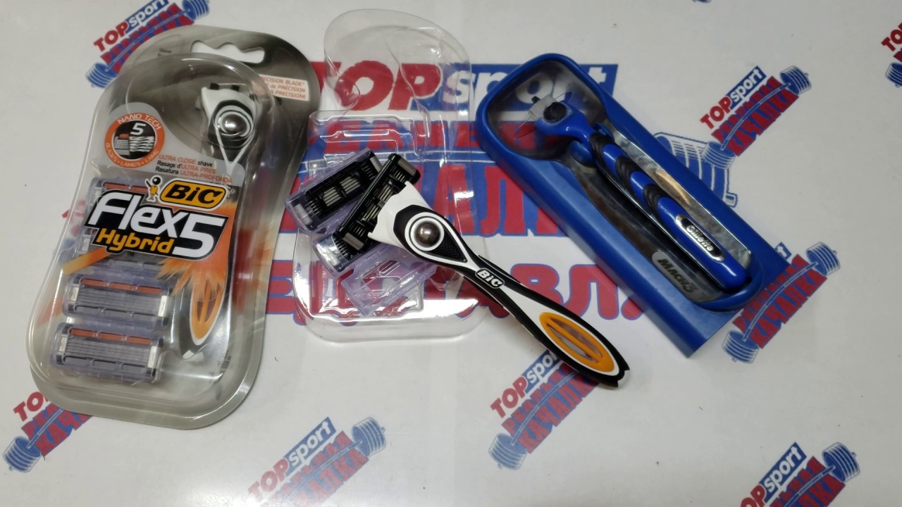 bic flex 5 hybrid vs gillette mach3