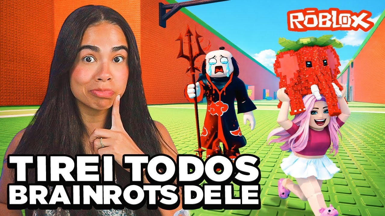 TROLLEI MEU NAMORADO E LEVEI OS BRAINROT ADMINISTRADOR DELE